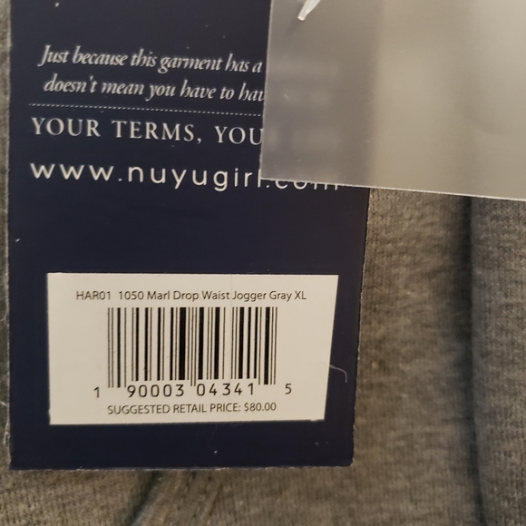 Harvard Marl Waist Joggers - Picture 6 of 8